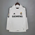 Real Madrid 2005-06 Long Sleeve Home Jersey