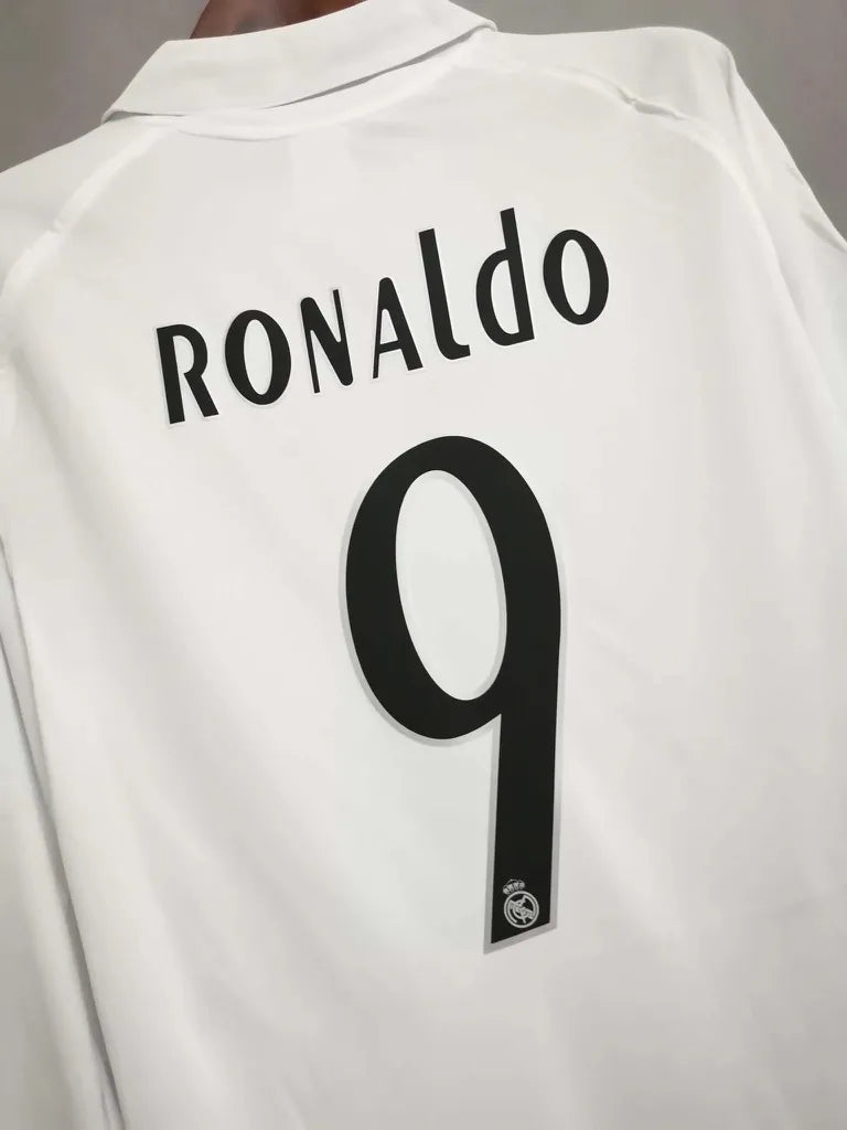 Real Madrid 2005-06 Long Sleeve Home Jersey