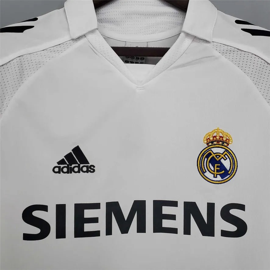 Real Madrid 2005-06 Long Sleeve Home Jersey