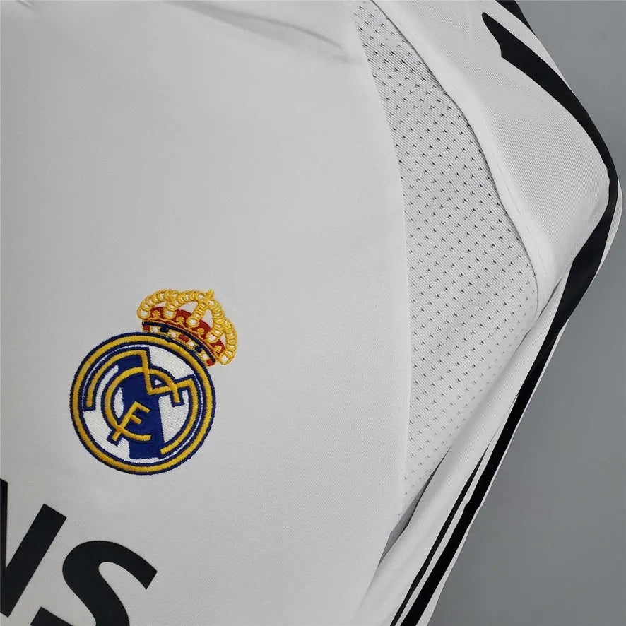Real Madrid 2005-06 Long Sleeve Home Jersey