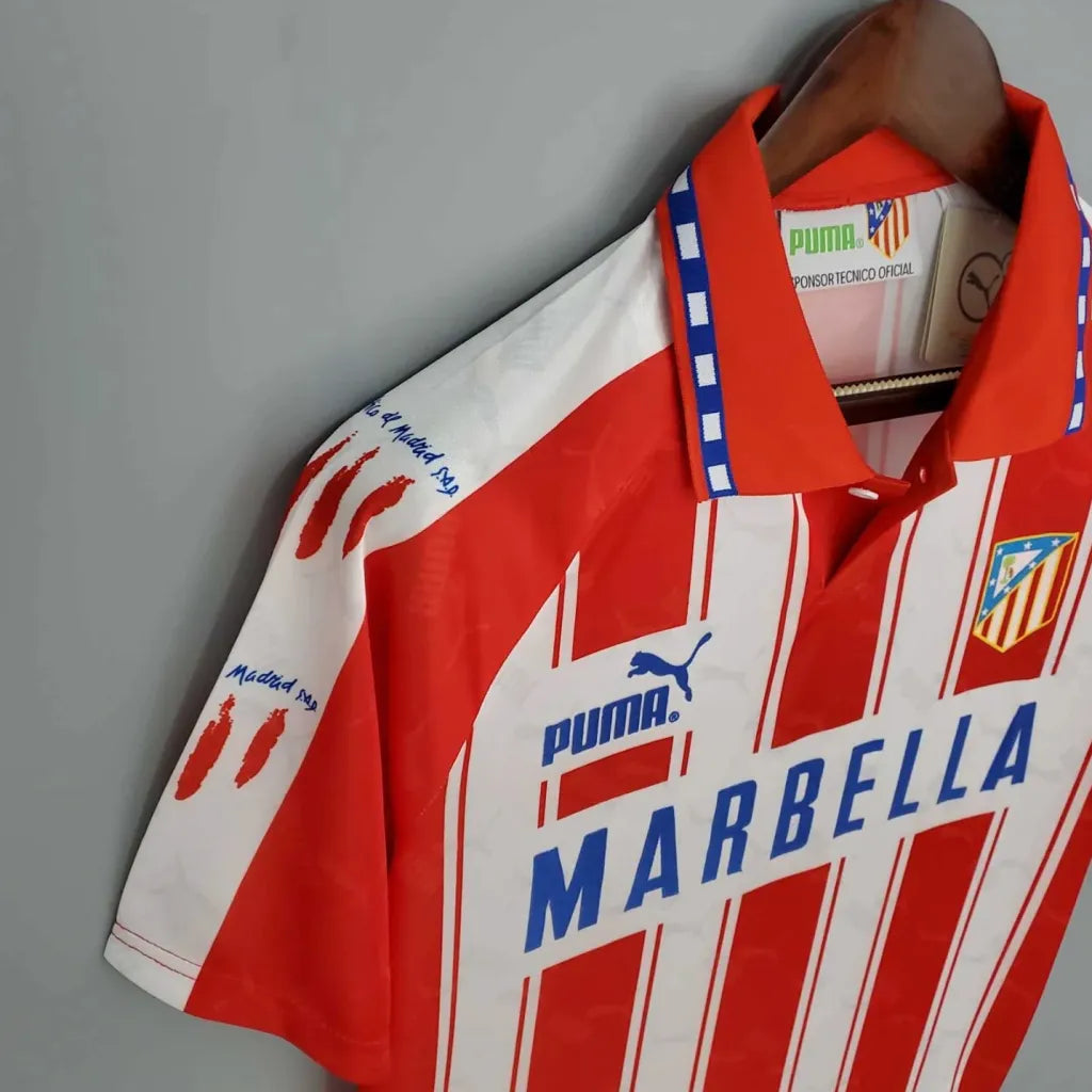 Atletico Madrid 1994-95 Home Jersey
