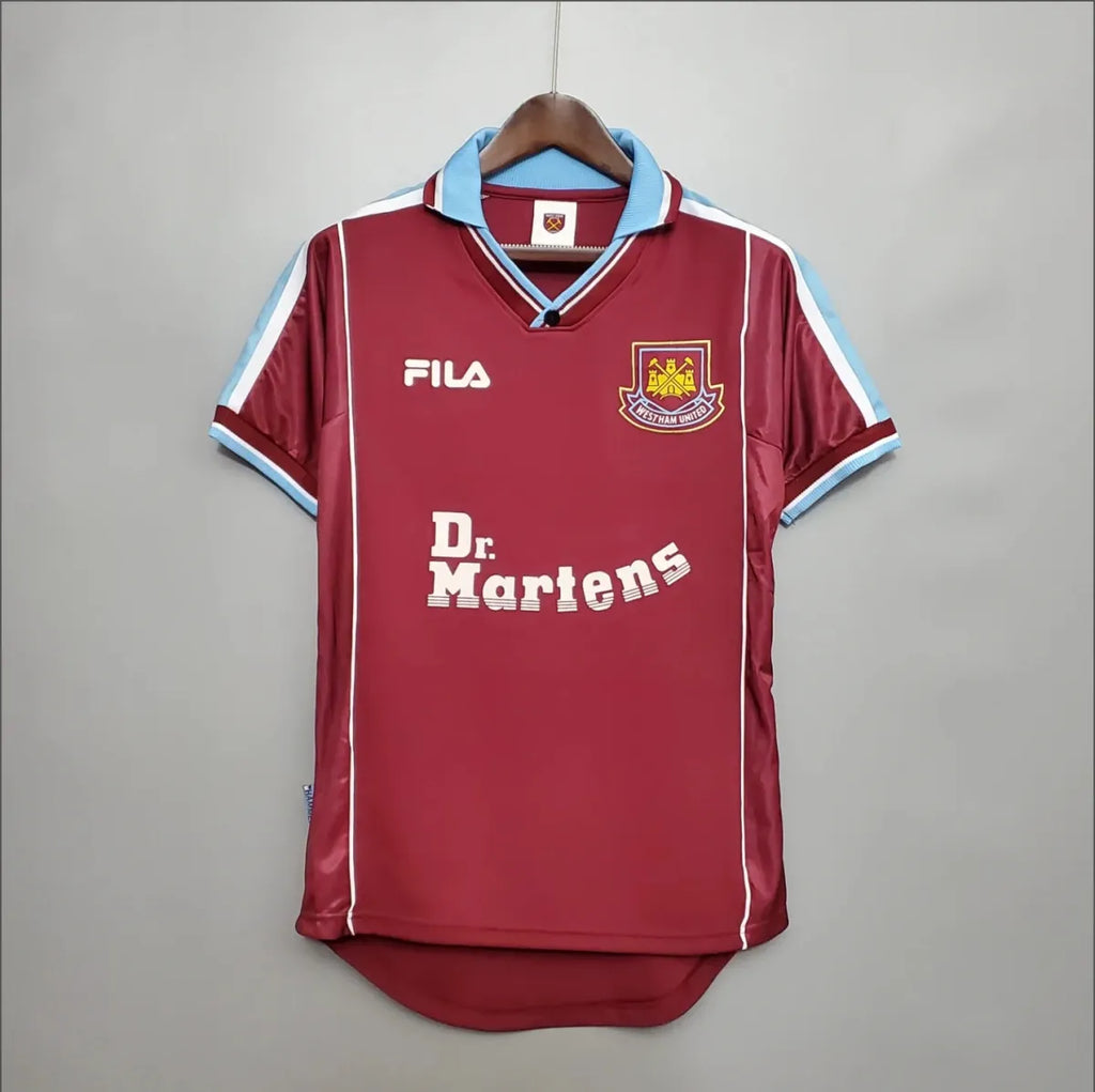 West Ham United 1991-01 Home Jersey