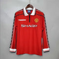 Manchester United 1998-99 Home Jersey Long Sleeve