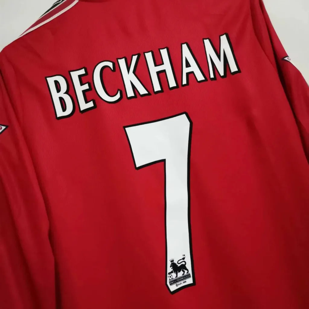 Manchester United 1998-99 Home Jersey Long Sleeve