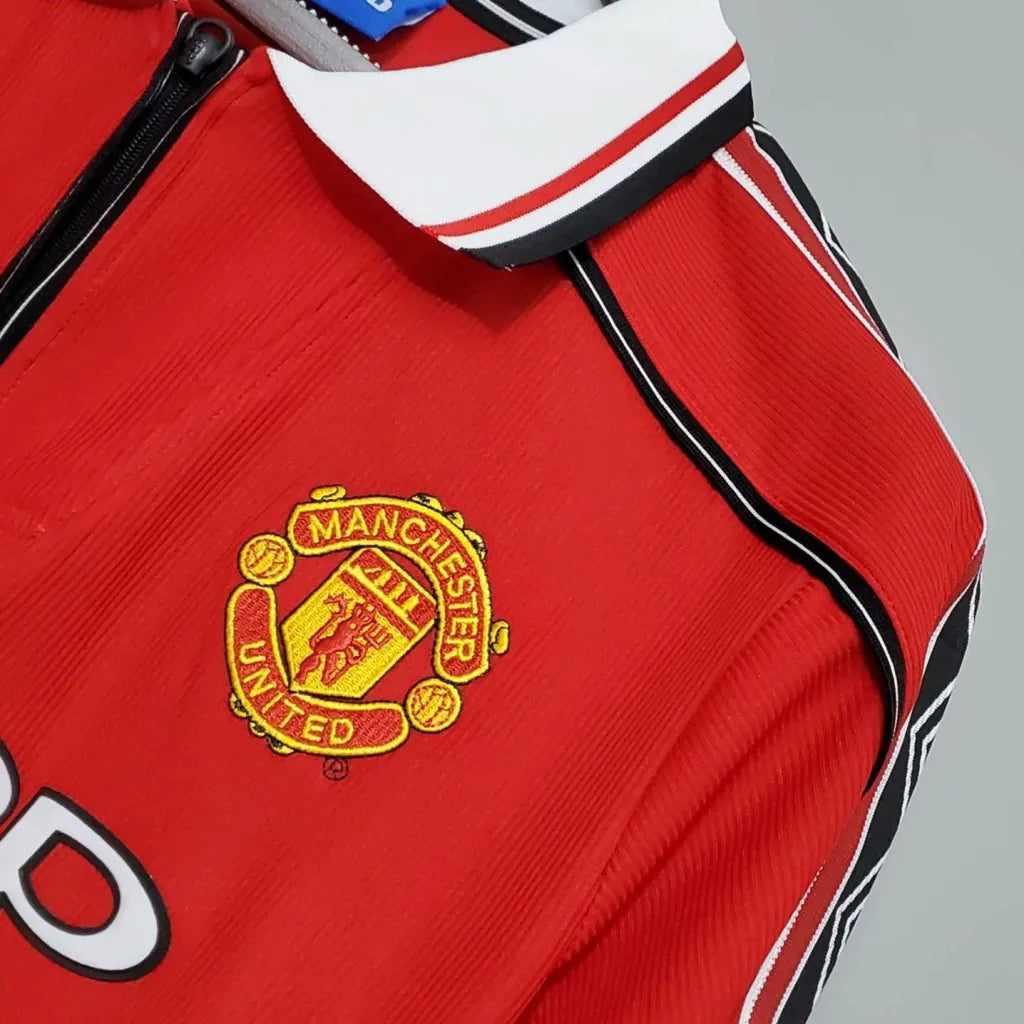 Manchester United 1998-99 Home Jersey Long Sleeve