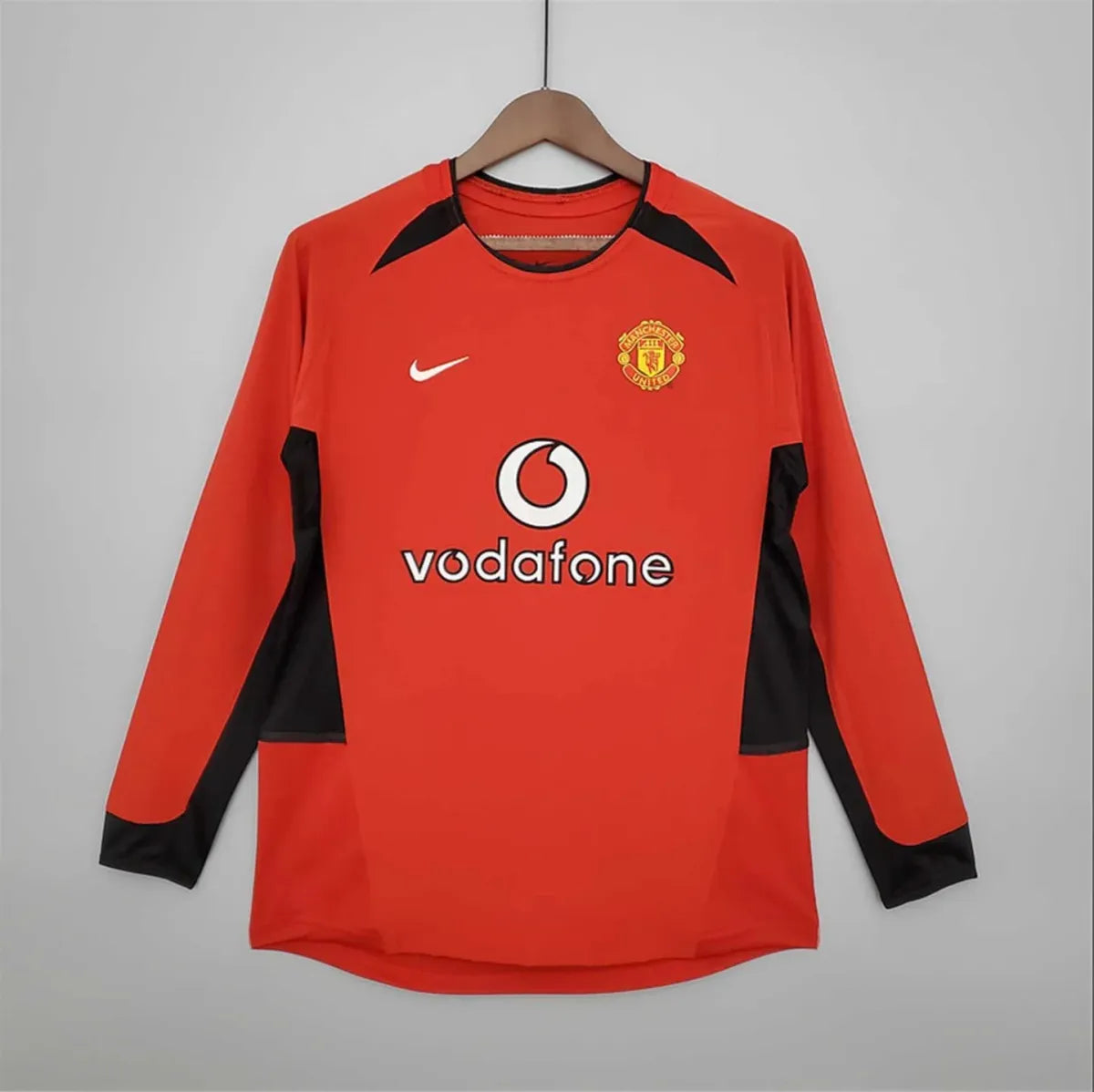Manchester United 2002-04 Home Jersey Long Sleeve