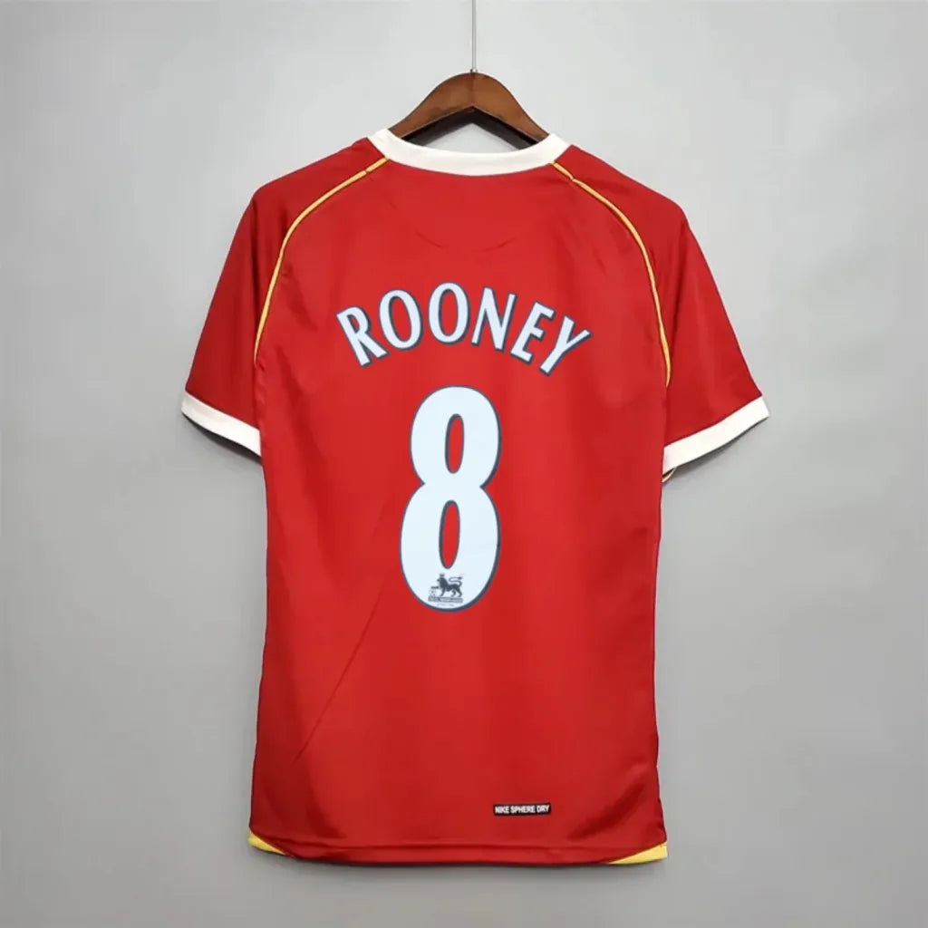 Manchester United 2006-07 Home Jersey Long Sleeve