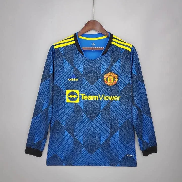 Manchester United 2021-22 Third Jersey Long Sleeve
