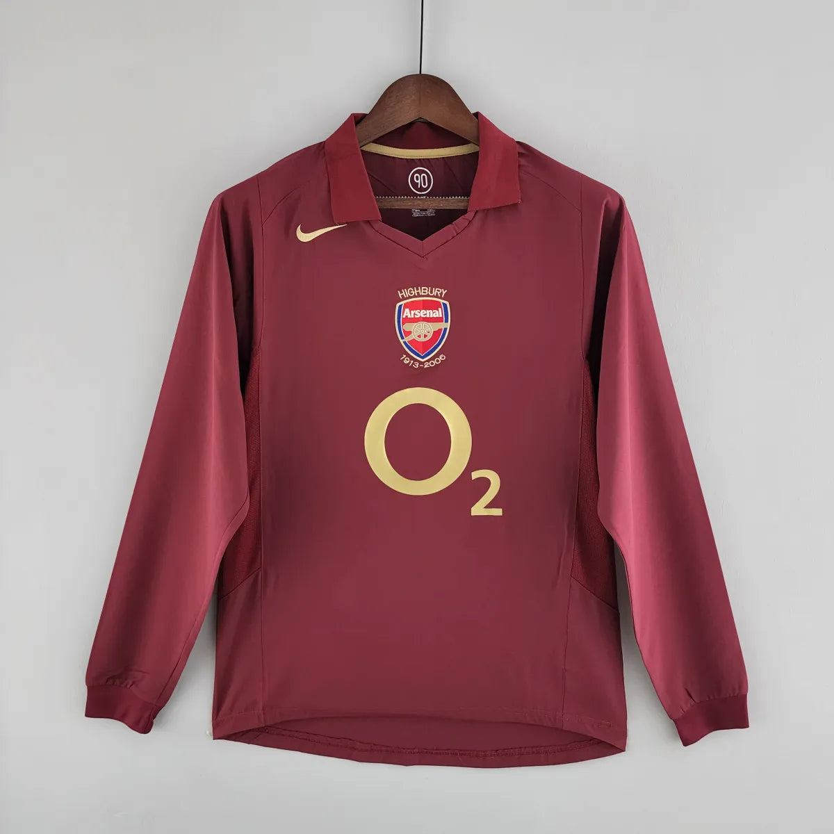 Arsenal 2005-06 Long Sleeve Home Jersey
