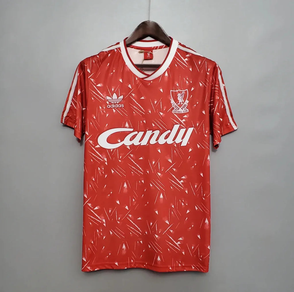 Liverpool 1989-91 Home Jersey