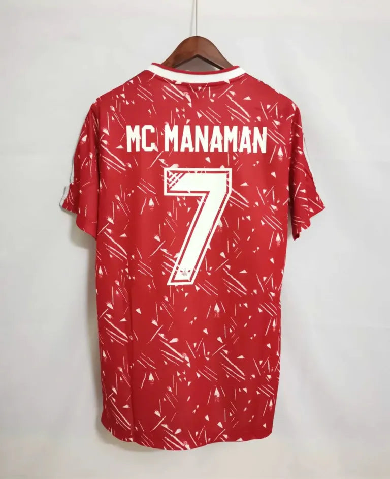 Liverpool 1989-91 Home Jersey