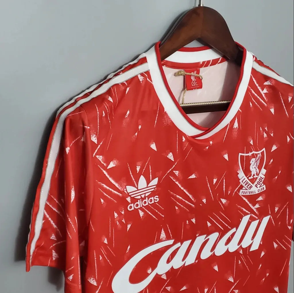 Liverpool 1989-91 Home Jersey