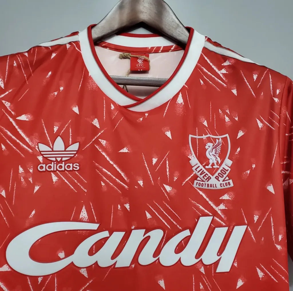 Liverpool 1989-91 Home Jersey