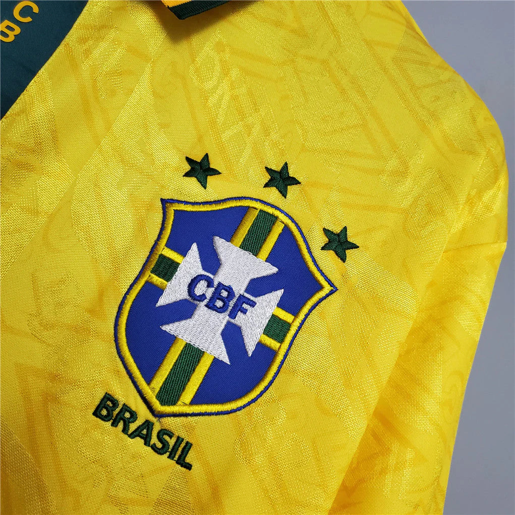 Brazil 1991-93 Home Jersey