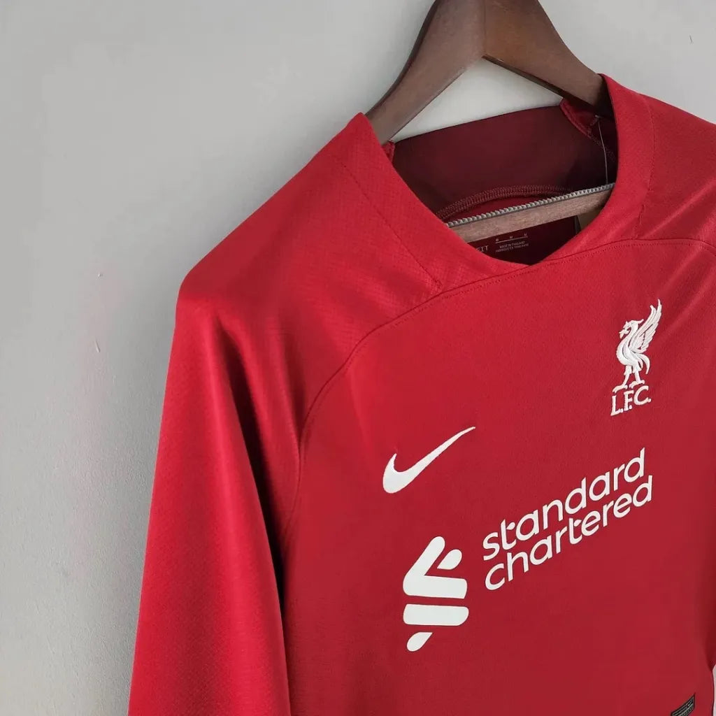 Liverpool 2022-2023 Home Jersey Long Sleeve