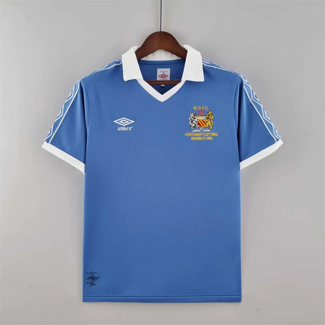 Manchester City 1981-82 Home Jersey