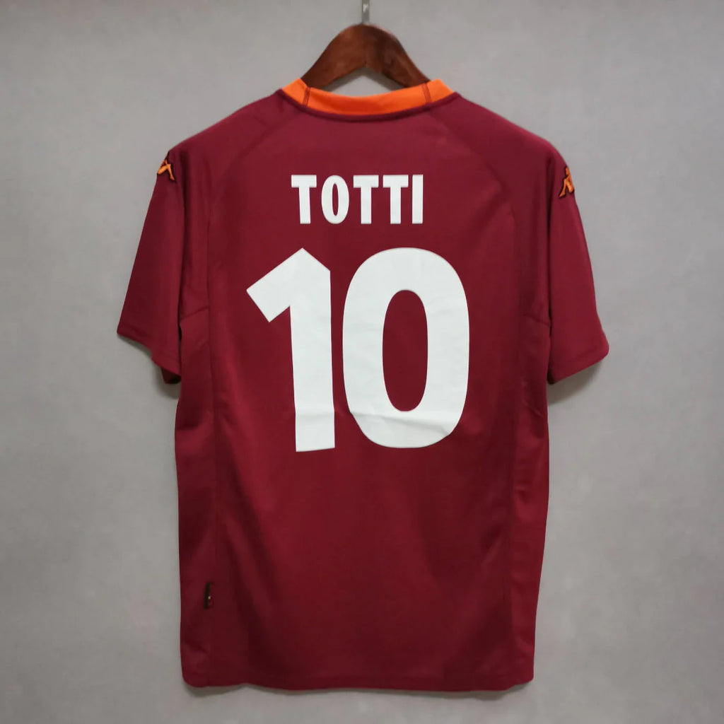 Roma 2000-01 Home Jersey