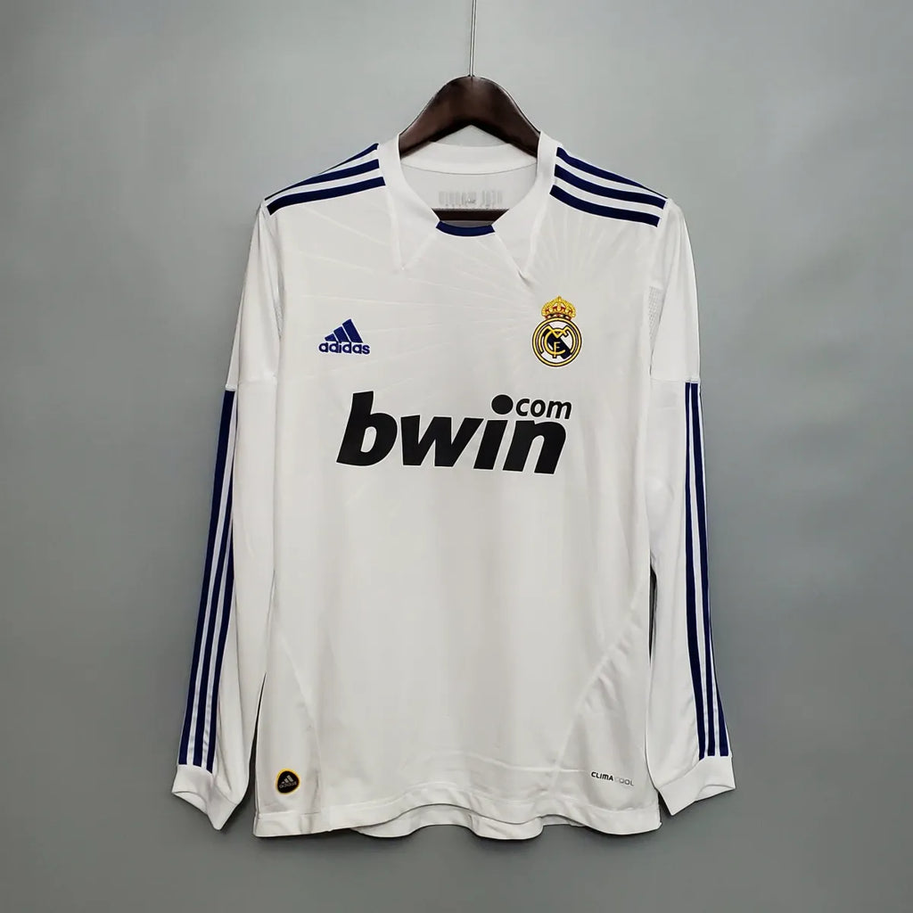 Real Madrid 2010-11 Long Sleeve Home Jersey