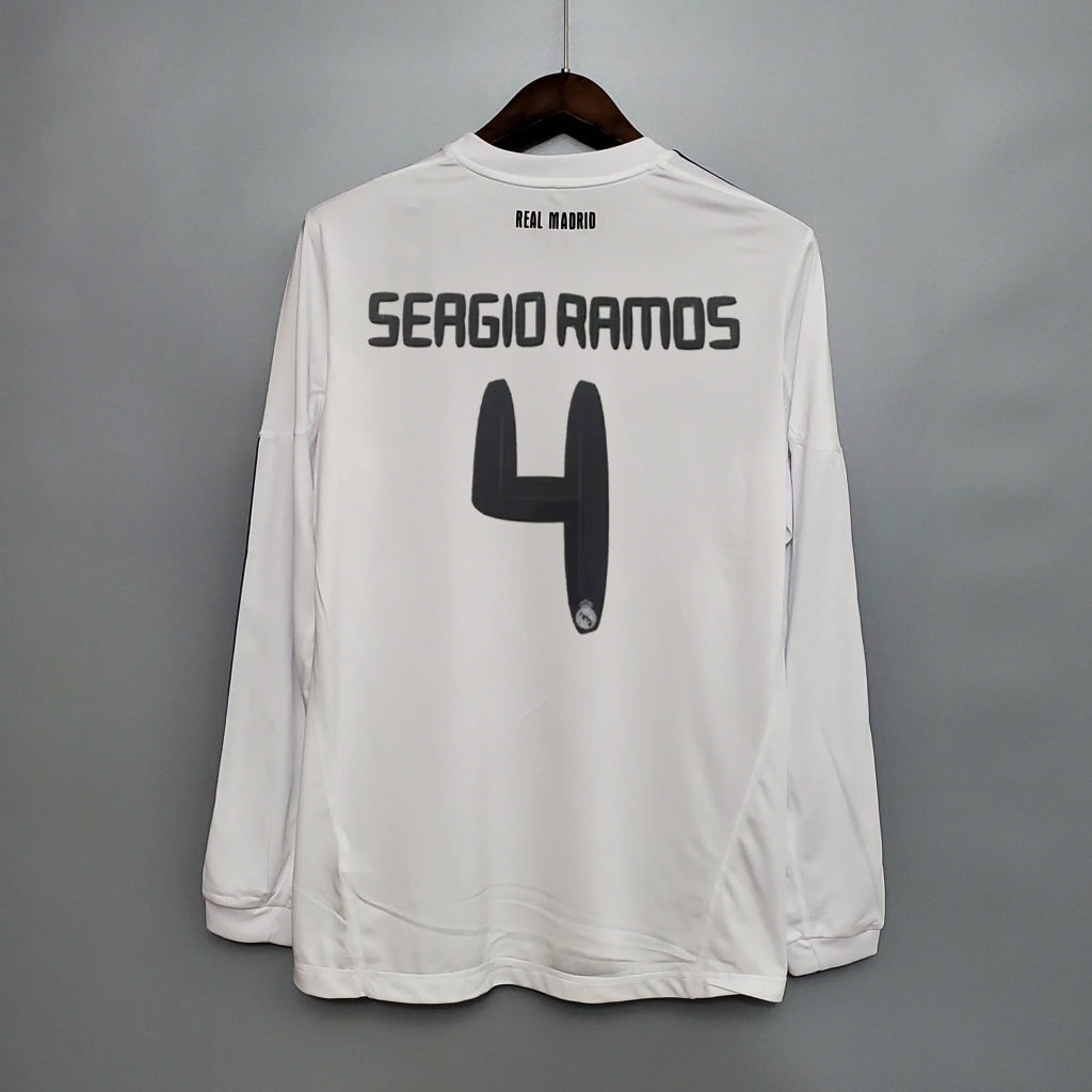 Real Madrid 2010-11 Long Sleeve Home Jersey