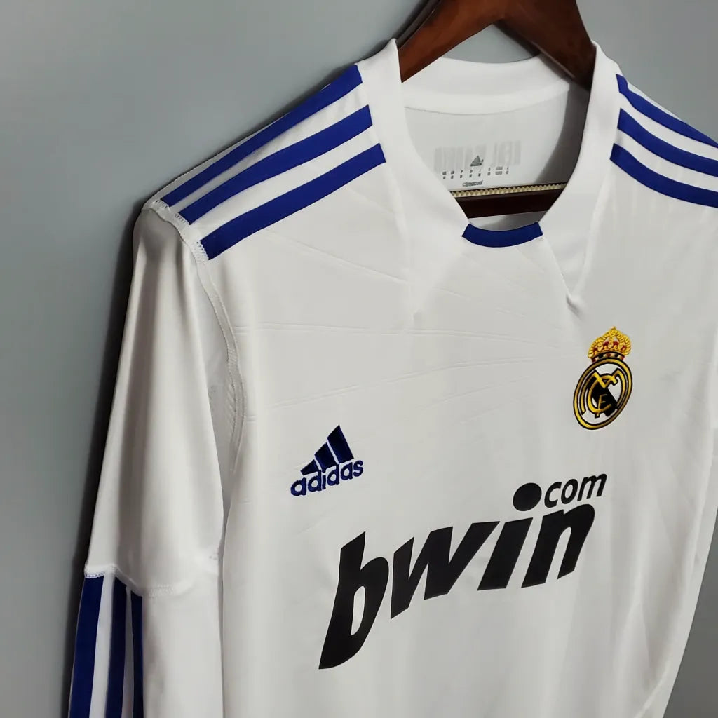 Real Madrid 2010-11 Long Sleeve Home Jersey