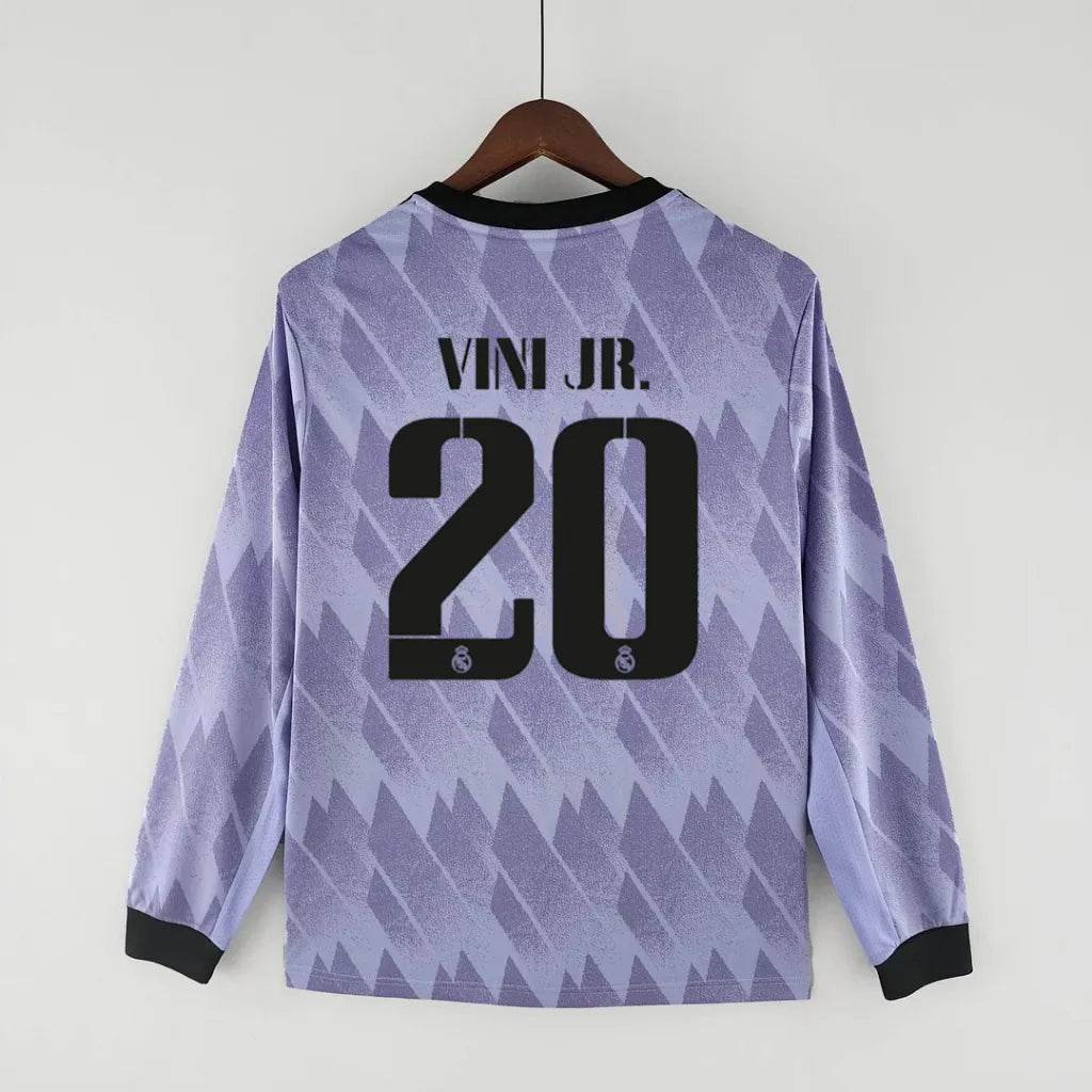 Real Madrid 2022-23 Long Sleeve Away Jersey