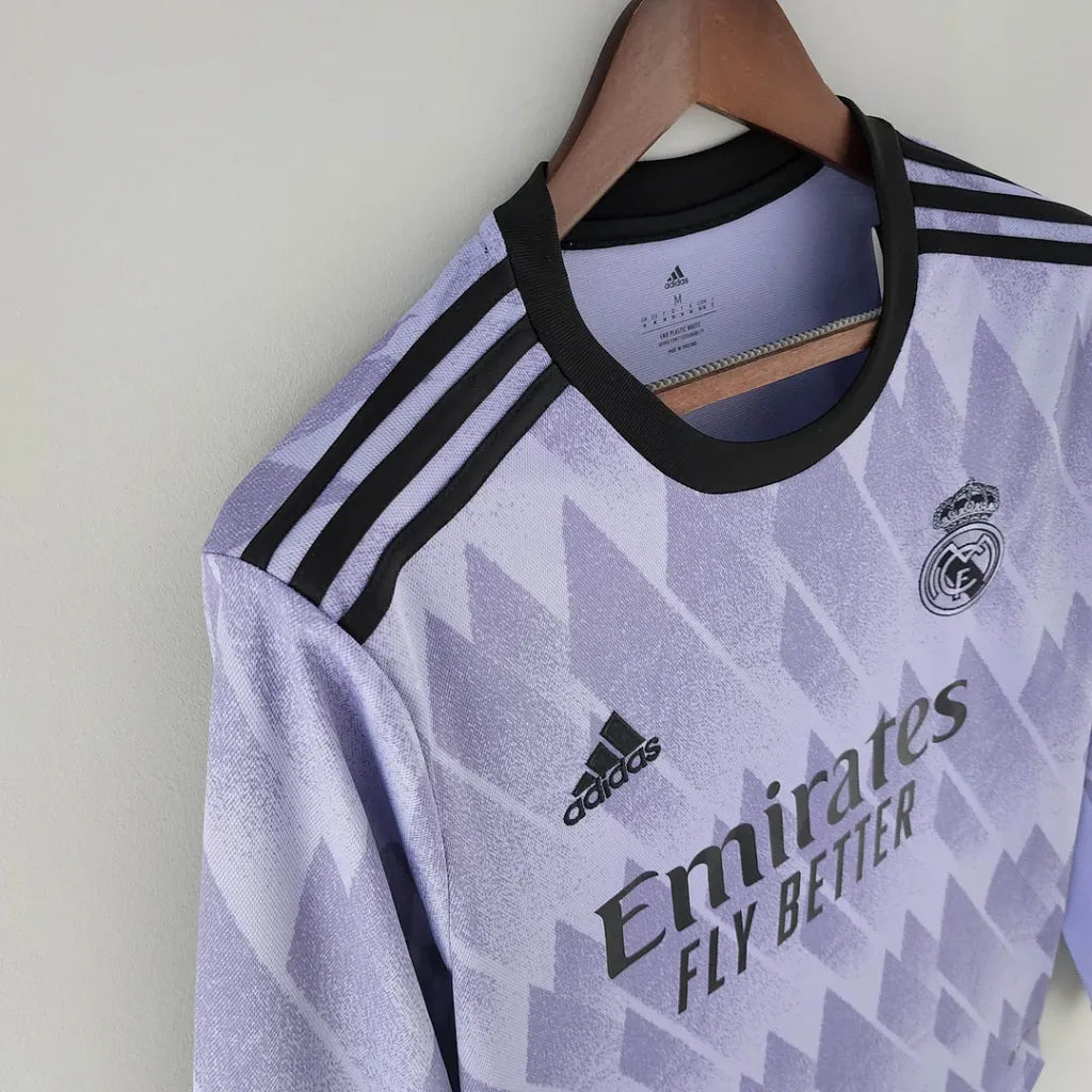 Real Madrid 2022-23 Long Sleeve Away Jersey