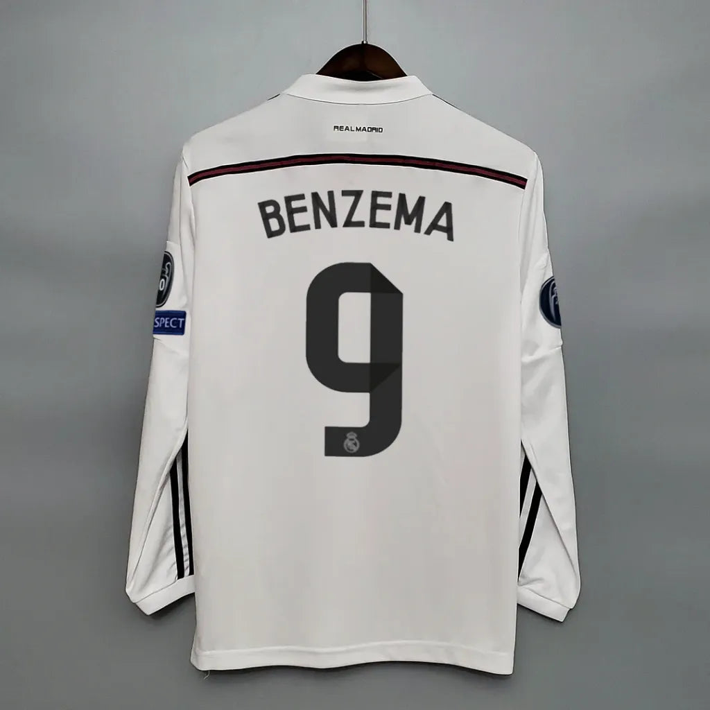 Real Madrid 2014-15 Long Sleeve Home Jersey
