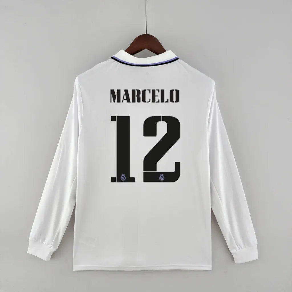 Real Madrid 2022-23 Long Sleeve Home Jersey
