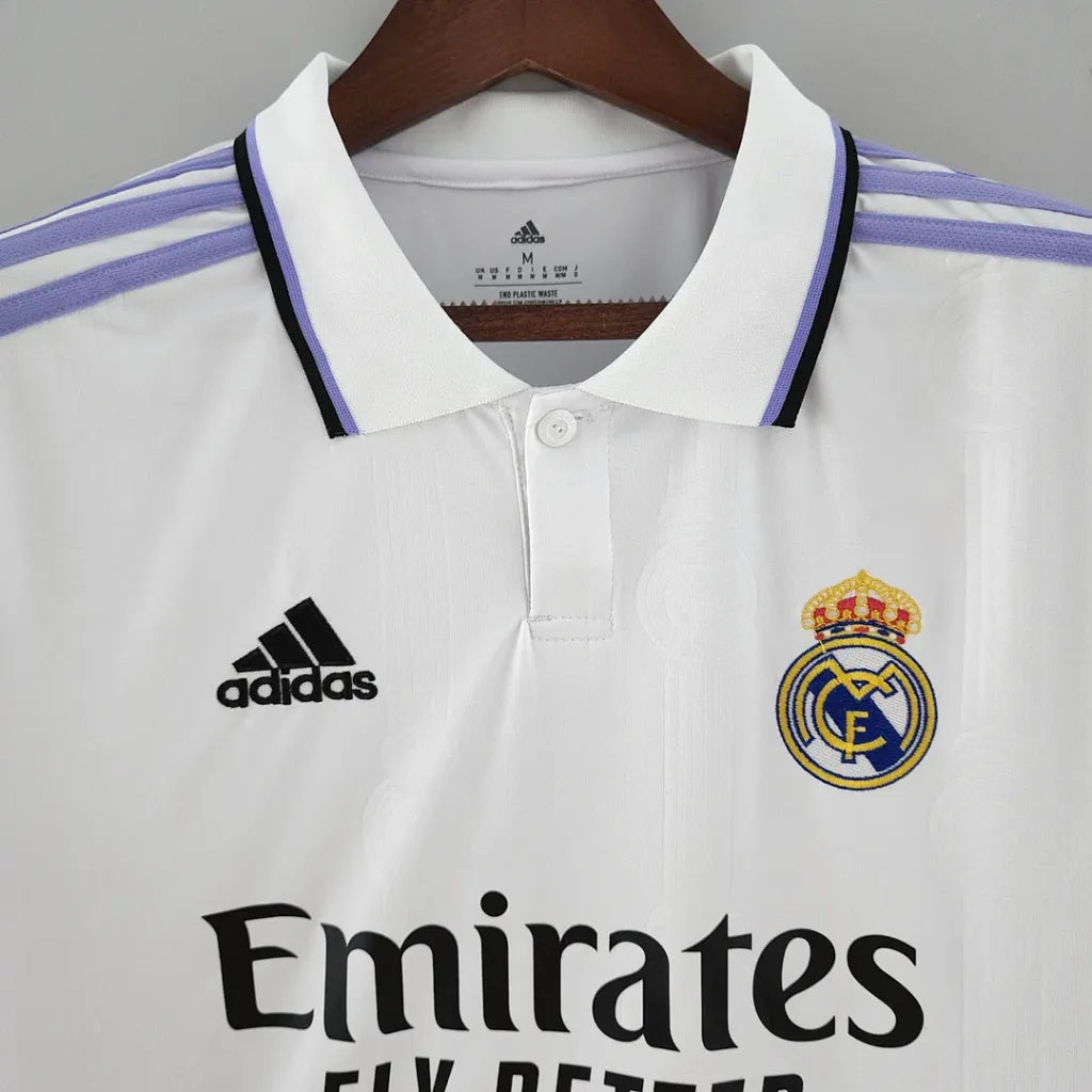 Real Madrid 2022-23 Long Sleeve Home Jersey
