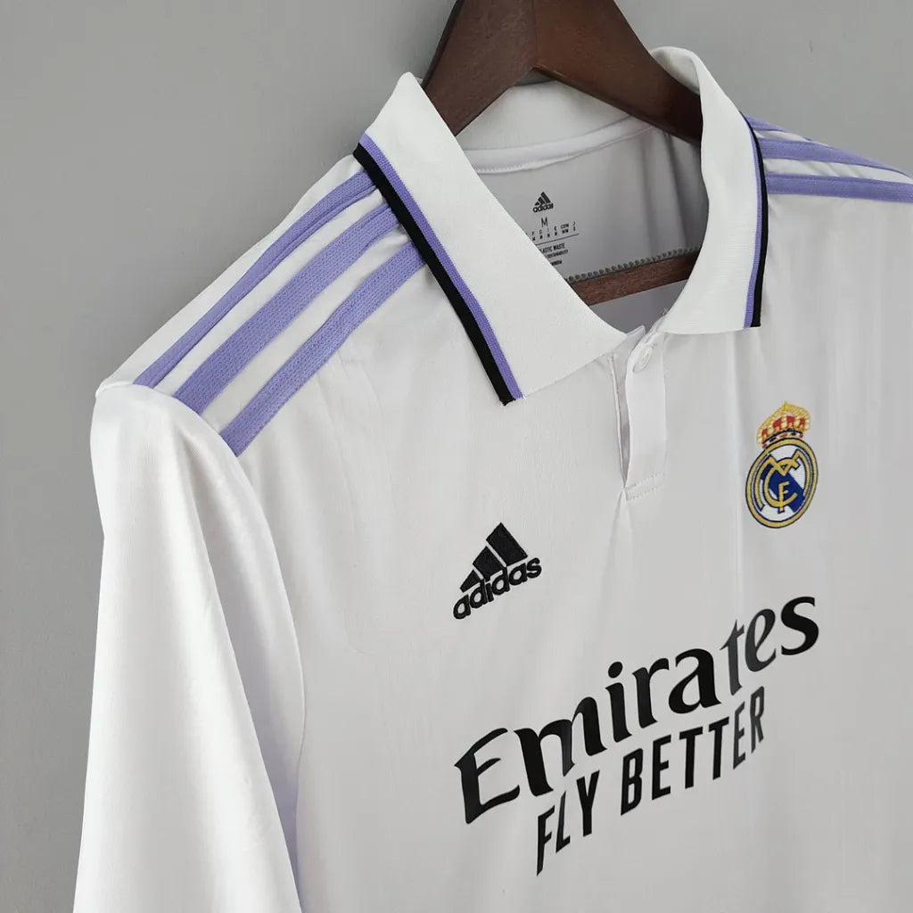 Real Madrid 2022-23 Long Sleeve Home Jersey