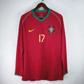 Portugal 2006 Long Sleeve Home Jersey