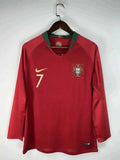 Portugal 2018 Long Sleeve Home Jersey