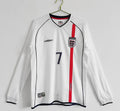 England 2002 Long Sleeve Home Jersey