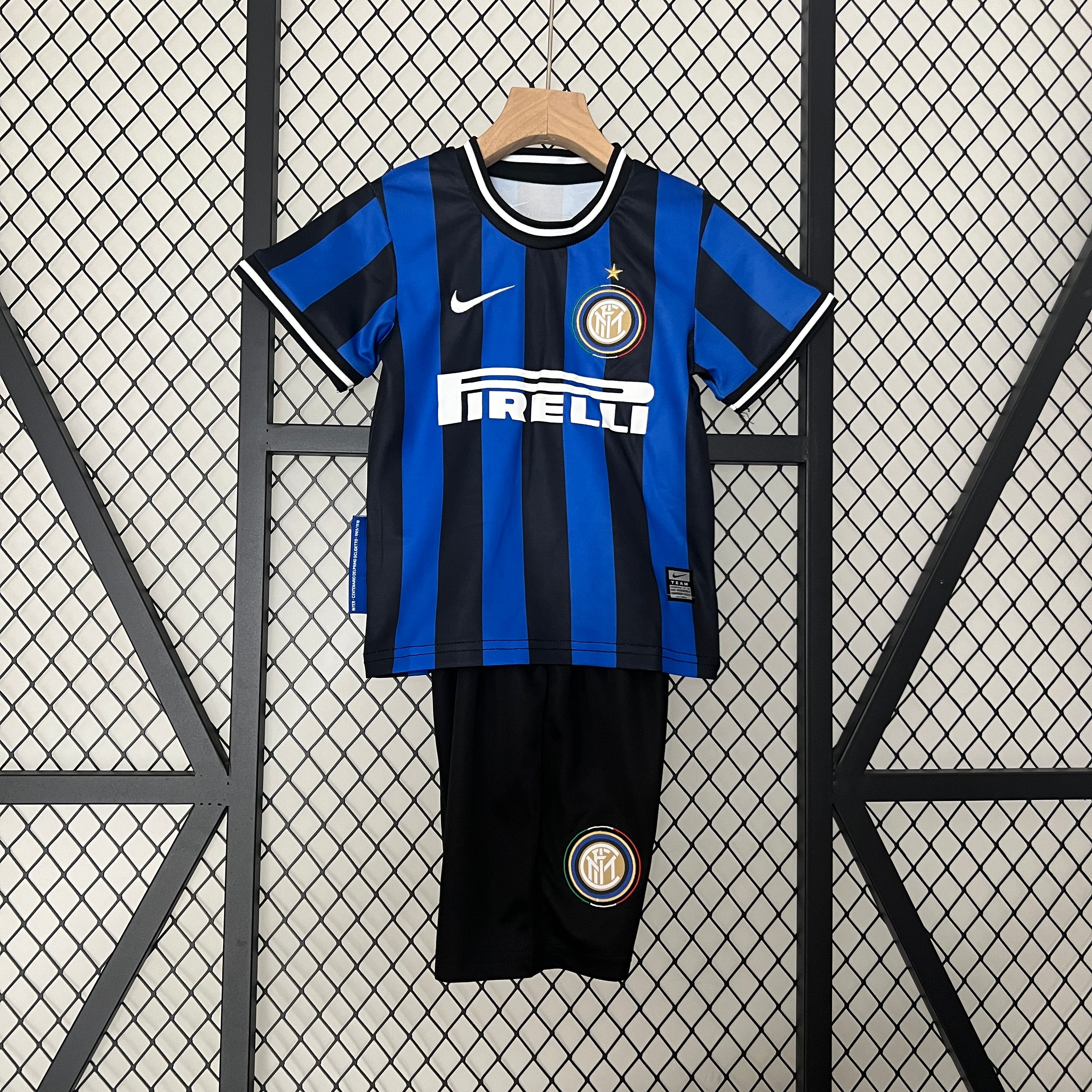 Inter Milan 2009-10 Retro Kids Home Kit