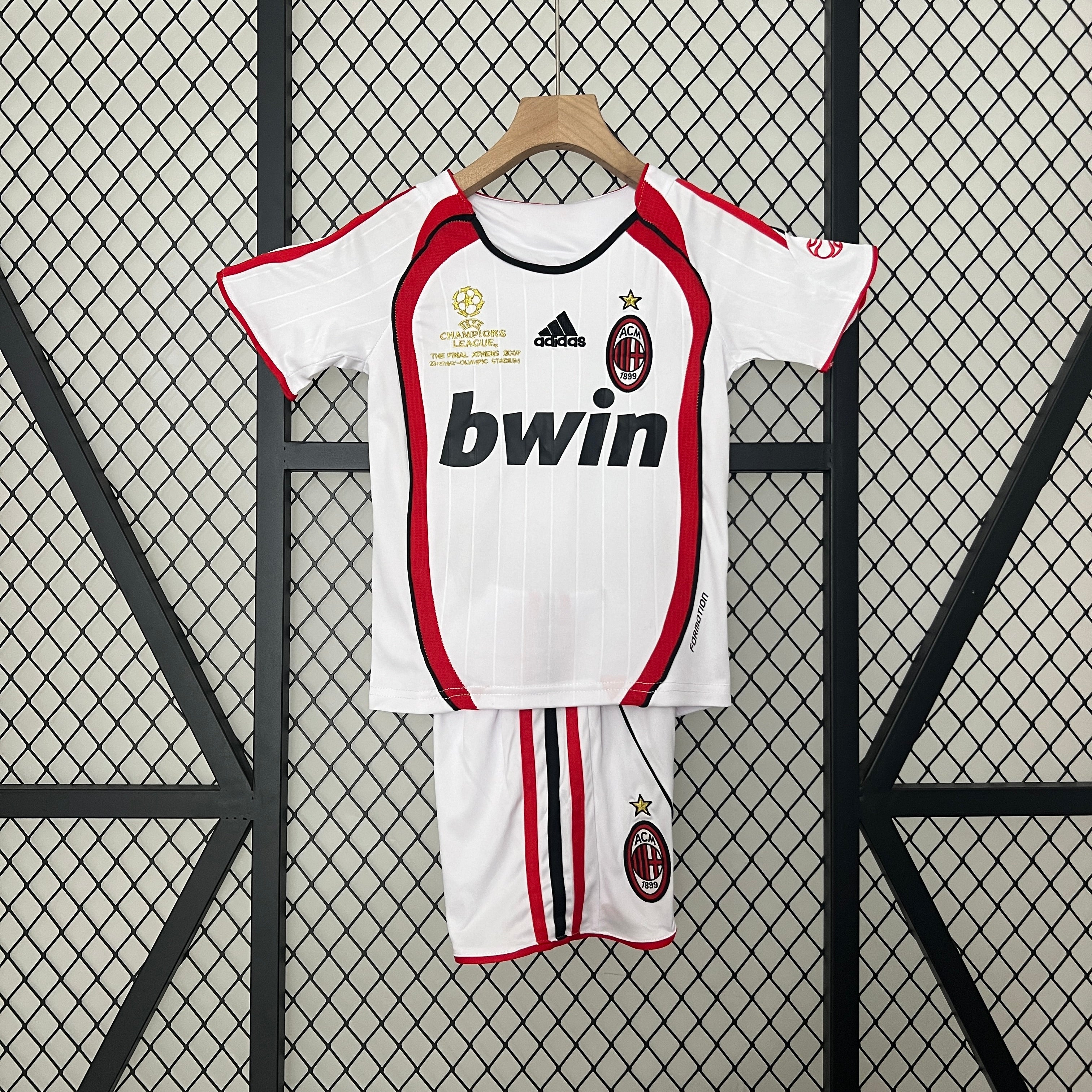 AC Milan 2006-07 Retro Kids Away Kit