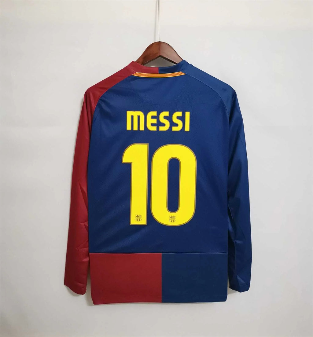 Barcelona 2008-09 Long Sleeve Home Jersey