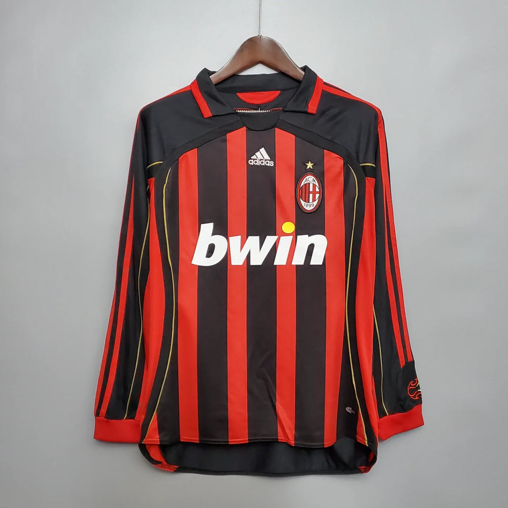 AC Milan 2006-07 Long Sleeve Home Jersey