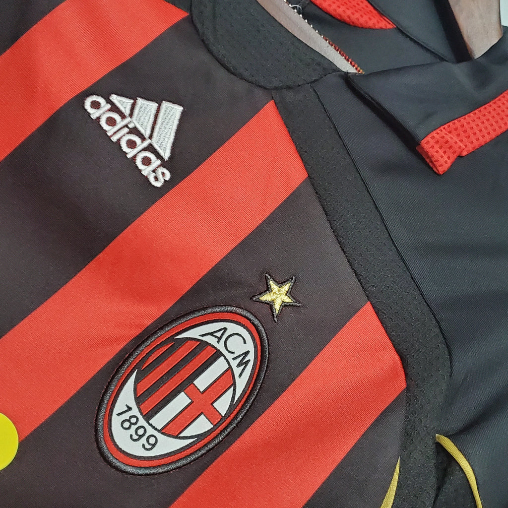 AC Milan 2006-07 Long Sleeve Home Jersey