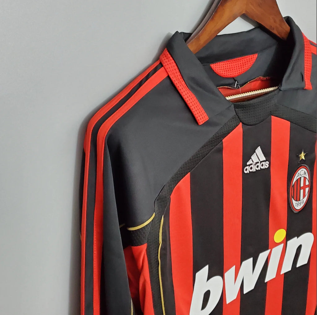 AC Milan 2006-07 Long Sleeve Home Jersey