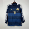 Argentina 2014 Long Sleeve Away Jersey