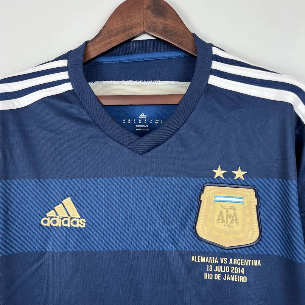 Argentina 2014 Long Sleeve Away Jersey