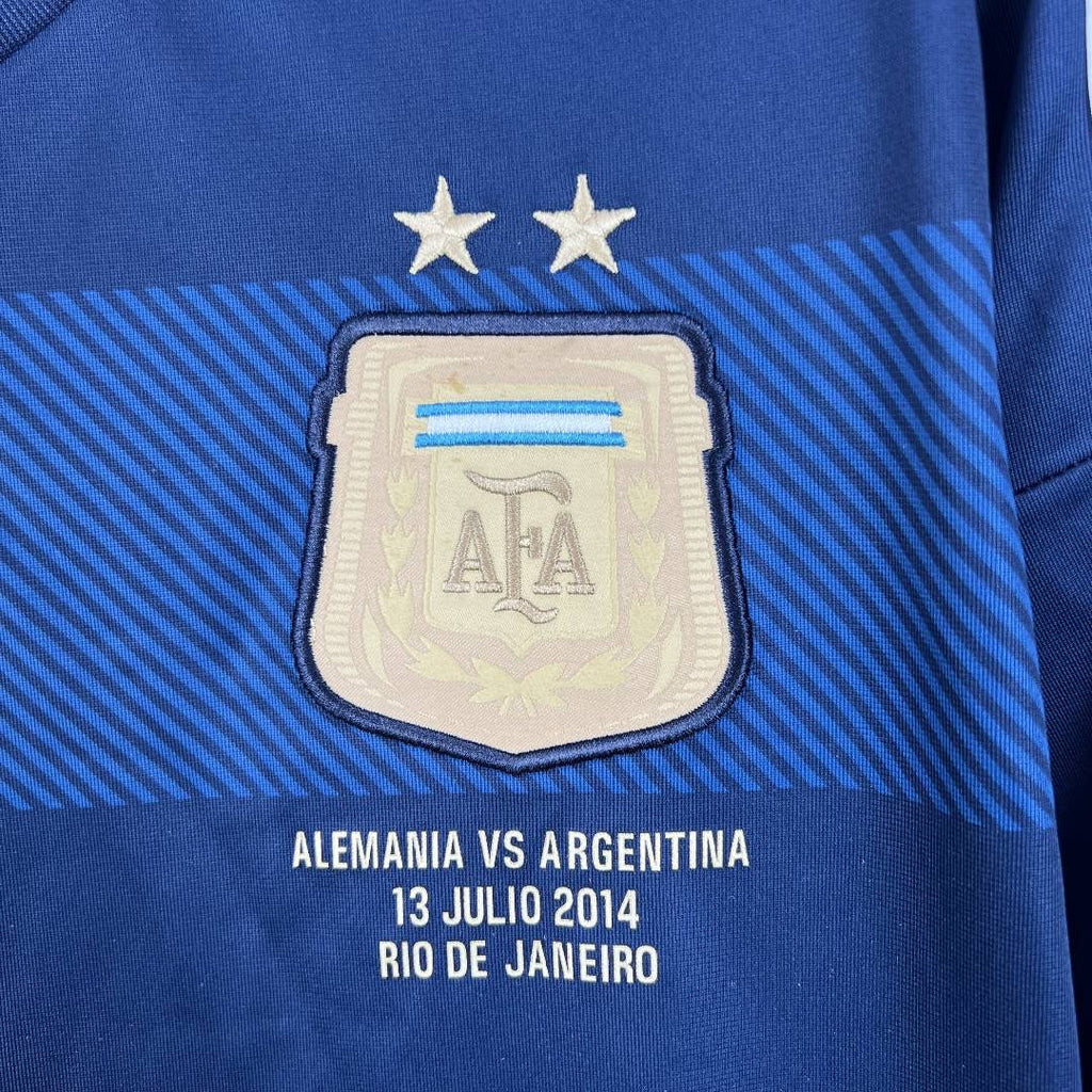 Argentina 2014 Long Sleeve Away Jersey