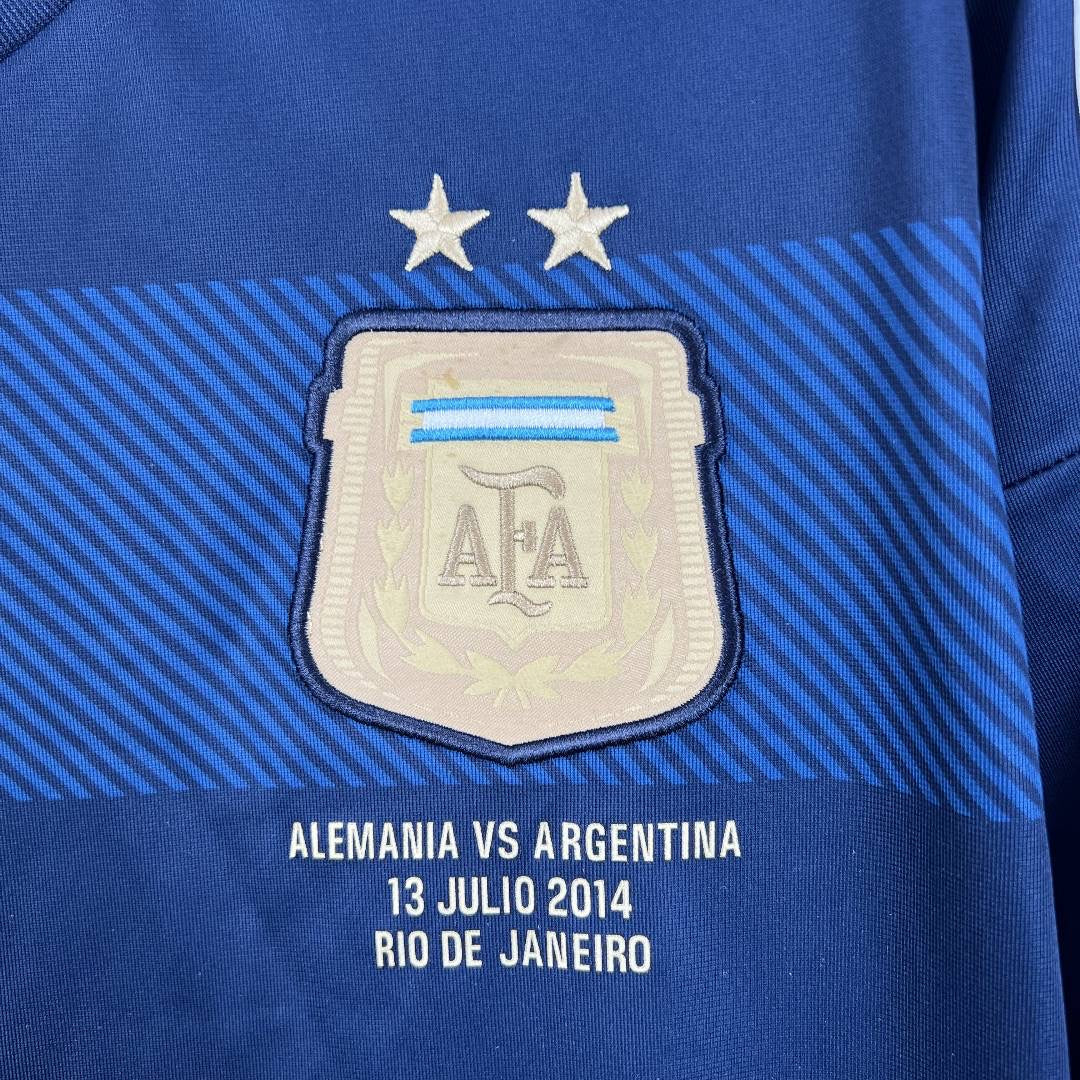 Argentina 2014 Long Sleeve Away Jersey
