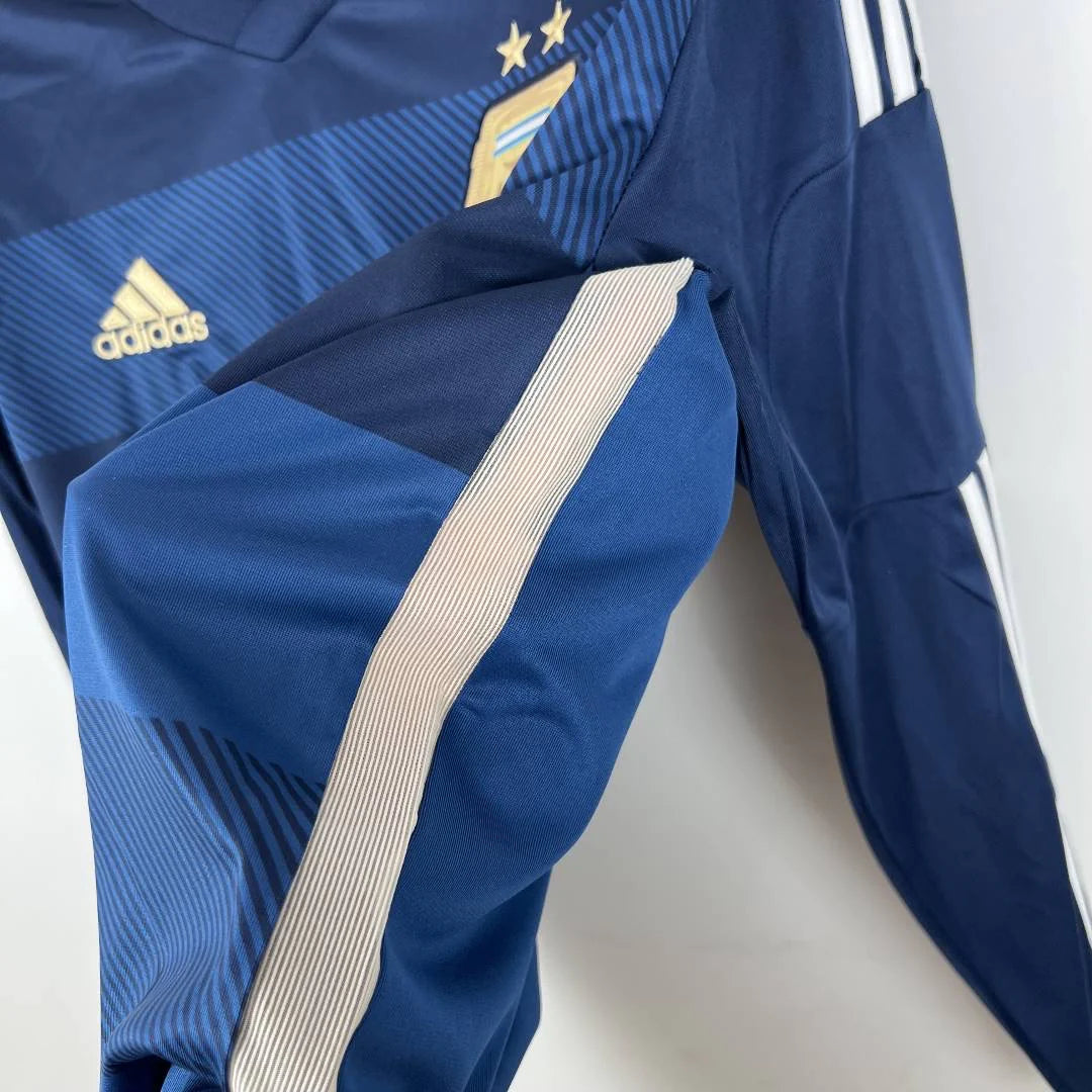 Argentina 2014 Long Sleeve Away Jersey