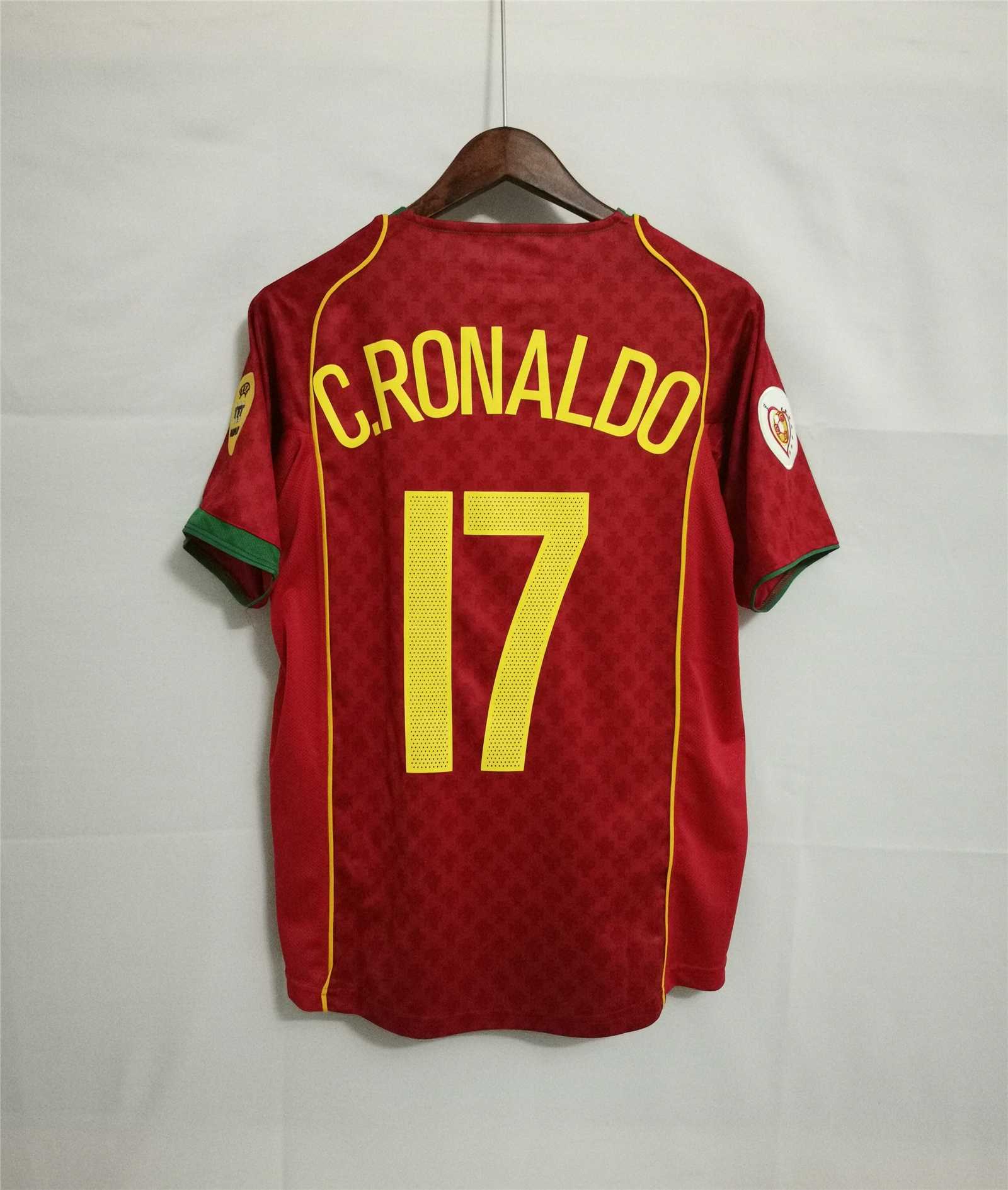 Portugal 2004 Home Jersey