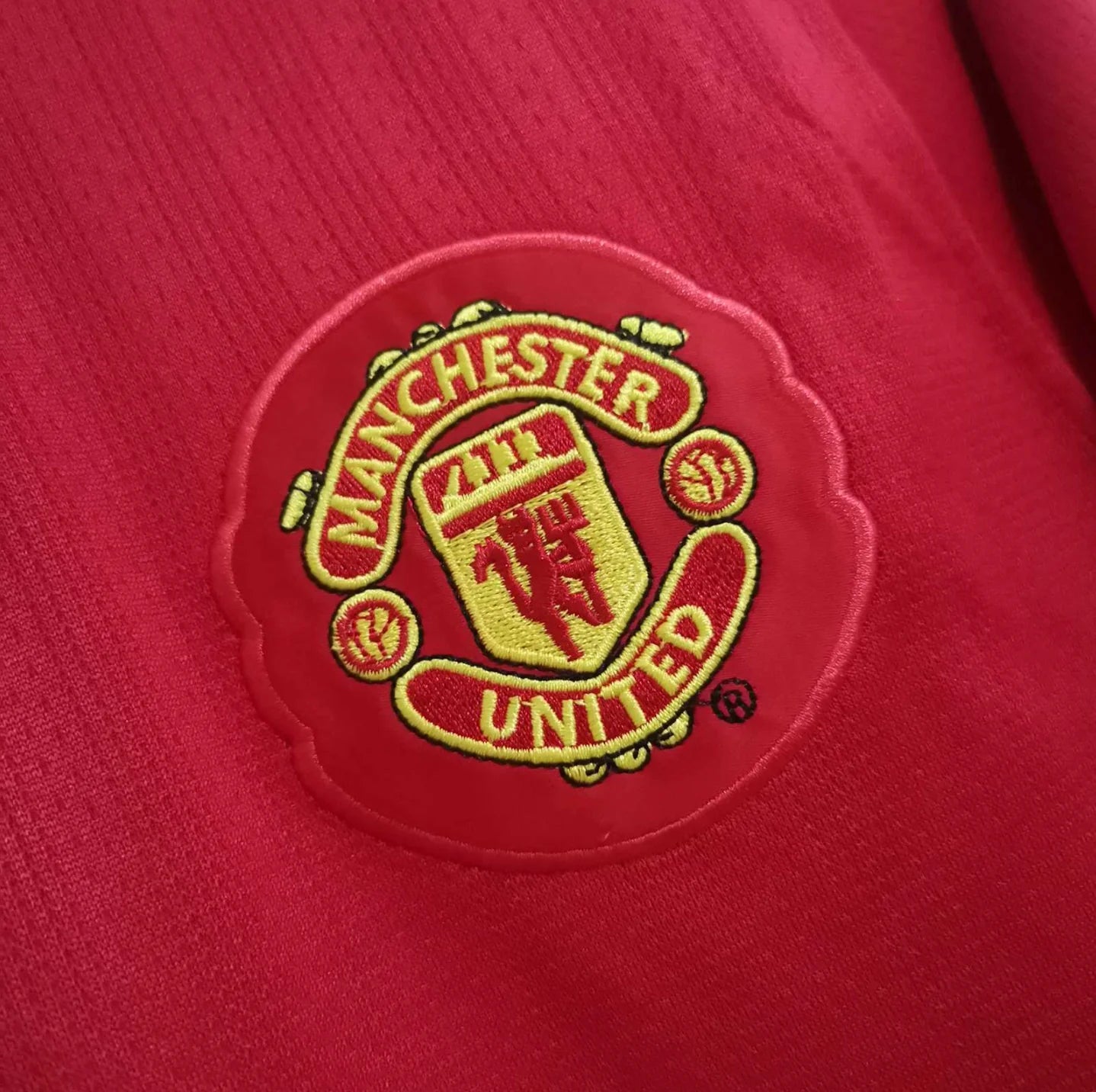 Manchester United 2007-08 Home Jersey Long Sleeve