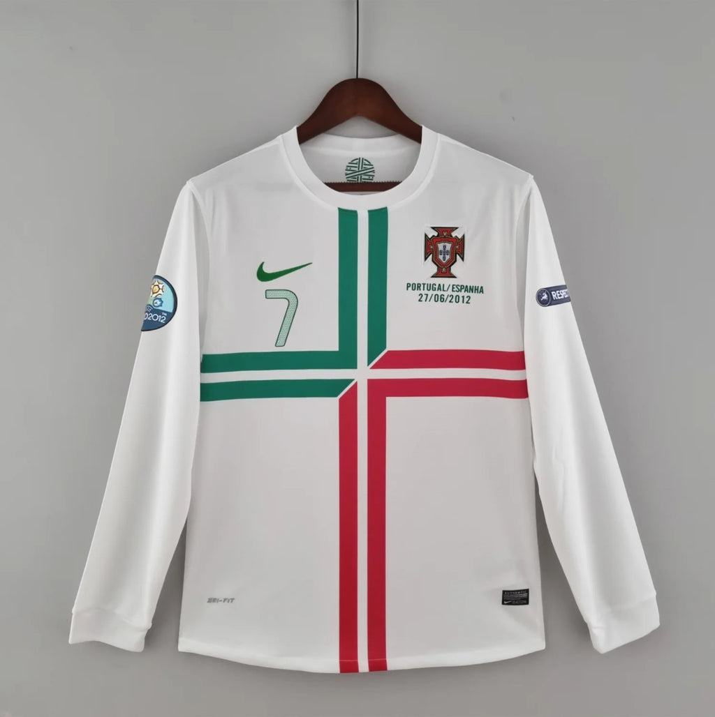 Portugal 2012 Long Sleeve Away Jersey