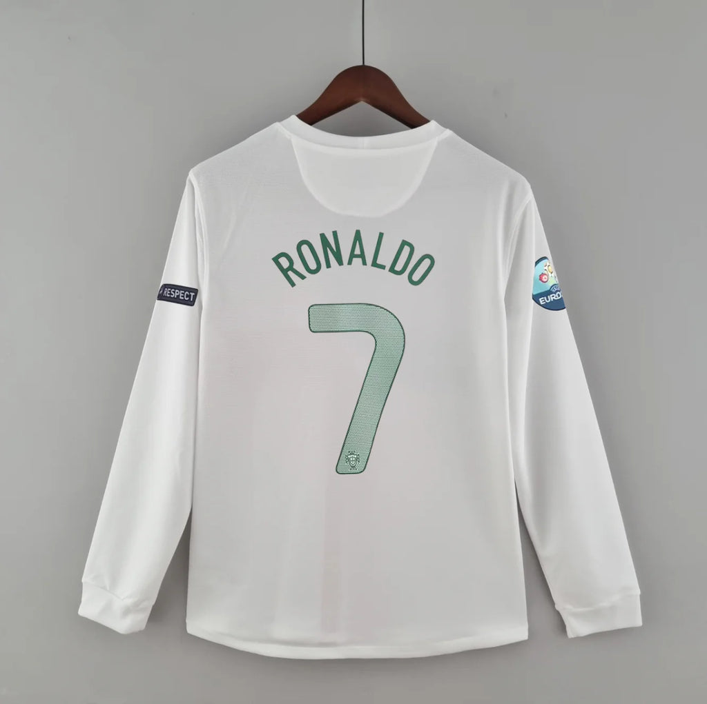 Portugal 2012 Long Sleeve Away Jersey