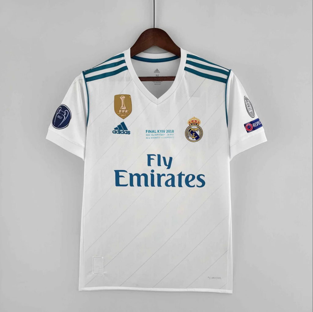 Real Madrid 2017-18 Home Jersey