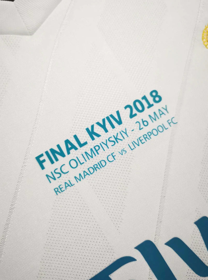 Real Madrid 2017-18 Long Sleeve Home Jersey